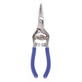 Klein Tools 744 Spring Action Snip, serrated, ambidextrous-