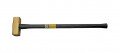 Klein Tools 7HBRFRH10 Brass Sledgehammer, 36&quot;, 10 lb head-