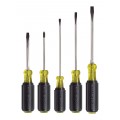 Klein Tools 85075 Screwdriver Set, slotted and Phillips, 5-piece-