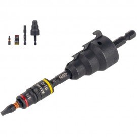 Klein Tools 85091HD Impact-Rated Flip Socket Conduit Reamer-