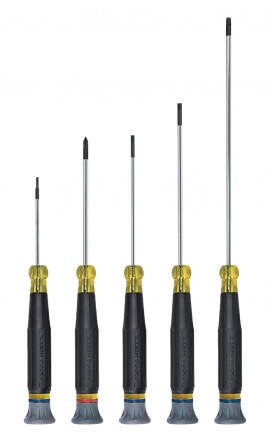 Klein Tools 85614 Electronics Screwdriver Set, 5 pieces-