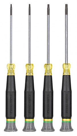 Klein Tools 85616 Precision Screwdriver Set, TORX&amp;reg; 4-Piece-