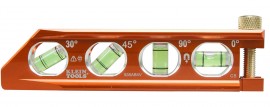 Klein Tools 935AB4V ACCU-BEND Level, 4 vial-