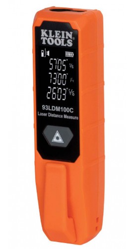 Klein Tools 93LDM100C Compact Laser Distance Measure-