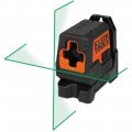Klein Tools 93MCLG Green Mini Cross-Line Self-Leveling Laser Level, 50-Foot-