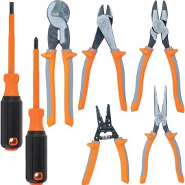 Klein Tools 9421R 1000V Insulated Tool Set, 7-Piece-