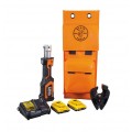 Klein Tools BAT207T4 Battery-Operated Cutter, ACSR, 2 Ah battery-