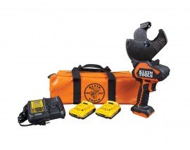 Klein Tools BAT20-G2 Battery-Operated ACSR Open-Jaw Cutter, 2 Ah battery-
