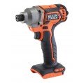 Klein Tools BAT20CD Battery-Operated Compact Impact Driver, &amp;frac14;&amp;quot; hex drive-