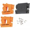 Klein Tools BCRP03 Cartridges with Blank Insert Cartridge, S-Hook, Rail System, 2-Pack-