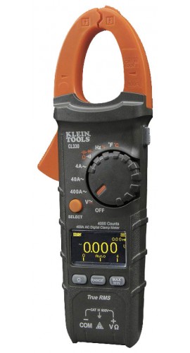 Klein Tools CL330 400A AC Auto-Ranging Digital Clamp Meter-