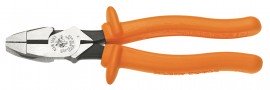 Klein Tools D2000-9NE-INS Insulated Lineman&#039;s Pliers, 9&amp;quot;-