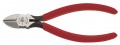 Klein Tools D202-6C Spring-Loaded Diagonal Cutting Pliers with tapered nose, 6&amp;quot;-