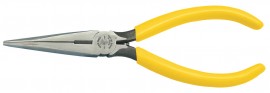 Klein Tools D203-7C Long Nose Side Cutting Pliers with spring, 7&amp;quot;-