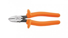 Klein Tools D220-7-INS Heavy-Duty Diagonal-Cutting Pliers, insulated, 7&quot;-