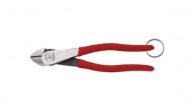 Klein Tools D228-8TT High Leverage Diagonal Cutting Pliers, tie ring, 8"-