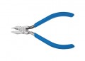 Klein Tools D230-4C Electronics Nickel Ribbon Diagonal Cutting Pliers, 4&quot;-