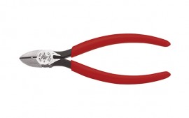 Klein Tools D240-6 High Leverage Diagonal Cutting Pliers, stripping, 6"-