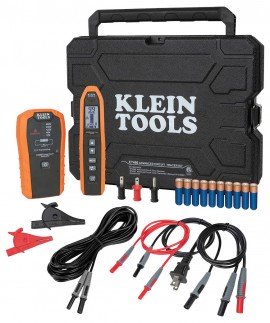 Klein Tools ET450 Advanced Electrical Circuit Breaker Finder and Wire Tracer Kit and Case-
