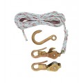 Klein Tools H1802-30 Block and Tackle Set with 267/268 blocks and 258 anchor hook-