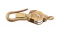 Klein Tools H268 Pulley Block with eye and nose extended over keeper, 1 lb-