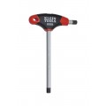 Klein Tools JTH4E07 Journeyman Hex Key with T-handle, 0.1&quot;, 4&quot; blade-