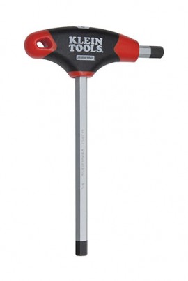Klein Tools JTH6E06 Journeyman Hex Key with T-handle, 0.09&quot;, 6&quot; blade-