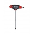 Klein Tools JTH6E14BE Journeyman Ball End Hex Key with T-handle, 0.31&quot;, 6&quot; blade-