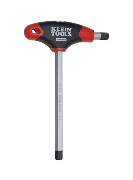 Klein Tools JTH9E07 Journeyman Hex Key with T-handle, 0.1&quot;, 9&quot; blade-