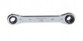 Klein Tools KT223X4 Lineman&#039;s Ratcheting 4-in-1 Box Wrench, 12 points-