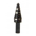 Klein Tools KTSB03 Double-Fluted #3 Step Drill Bit, 0.25 to 0.75&quot;-