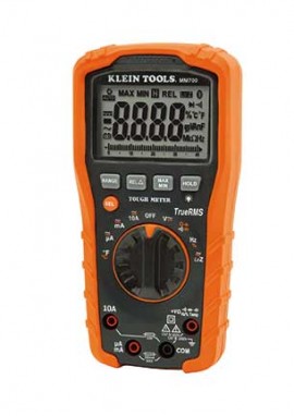 Klein Tools MM700 Digital Multimeter with TRMS technology, low impedance, 1,000 V-