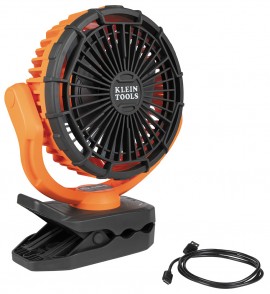 Klein Tools PJSFM2 Rechargeable Clamping Fan-