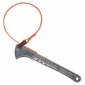Klein Tools S12HB Grip-It&amp;trade; Strap Wrench, 1-1/2 to 5-Inch, 12-Inch Handle-