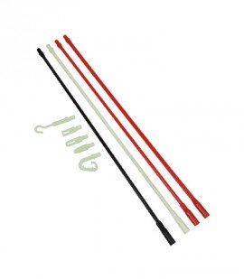 Klein Tools SRS56038 Polymer Glow-in-the-Dark Fish Rod Set-