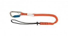 Klein Tools TT2 Triple-Locking Tool Tether, 15 lbs maximum load, 32 to 51"-