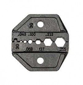 Klein Tools VDV201-040 Crimp Die Set for RG58/RG59/RG62/RG174/fiber optic-
