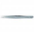 Knipex 92 22 07 Precision Tweezers, 4.5", pointed-