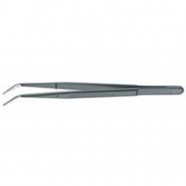 Knipex 92 34 37 Precision Tweezers, 6", 45&amp;deg; angle-