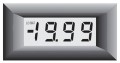 Lascar DPM 10 LCD Panel Voltmeter, 3.5-digit-