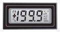 Lascar DPM 100S LCD Panel Voltmeter for single rail, 3.5-digit, 200 mV DC-