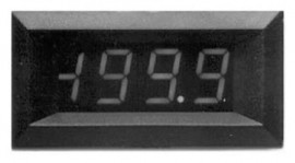 Lascar DPM 56 Compact LED Panel Voltmeter with bandgap reference, 200 mV DC, 3.5-digit-