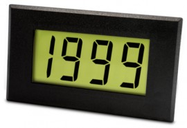 Lascar DPM 970 Large AC LCD Voltmeter with LED backlighting-