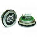 Lascar EM32-1B Round Hole Fitting LCD Voltmeter-