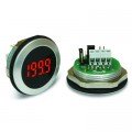 Lascar EM32-1B-LED Round, 3.5 Digit, Nema 4X, Led Voltmeter-