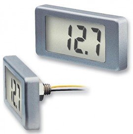 Lascar EMT 1900 Digital LCD Thermometer with Single-Hole Mounting, 3.5 Digit -