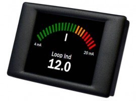 Lascar SGD 24-M420 PanelPilot Programmable TFT Process Meter, 2.4&amp;quot;, 4 to 20 mA-