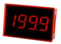 Lascar SP 100 Splash-Proof Ultra Low Profile LED Voltmeter, 12-pin-