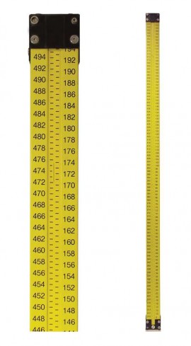 Leica 555636 GPLE2N Nedo Invar Staff, 6.56&#039; L-