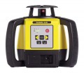 Leica 6011154 Rugby 640 Rotating Laser with Rod Eye 120 and alkaline battery pack-